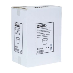 Clear Plastic 4-oz Portion Cups